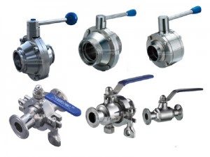 Санитарный шар, клапан, нержавеющая сталь