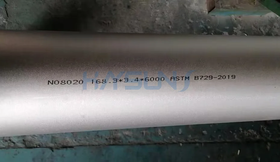 Труба из сплава 20 - NO8020 Pic