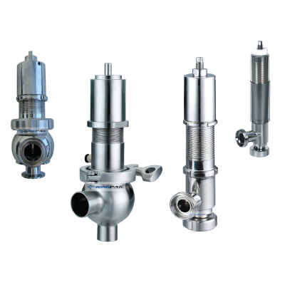Санитарный клапан VS Обычный клапан - CTA2 - Предохранительный_клапан_зажатый_сварной_304_316L