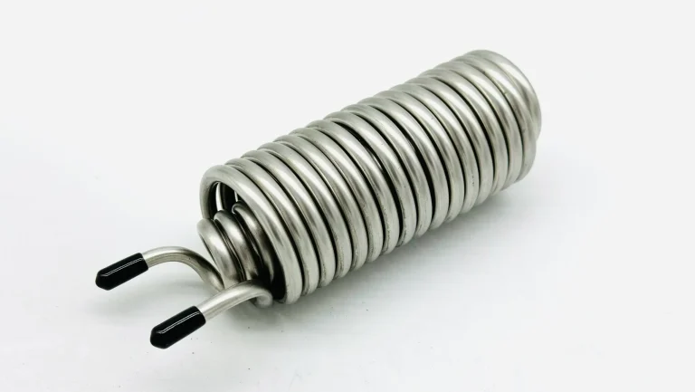 SS Spiral Tubing Dual Tube Coil HExchanger-single