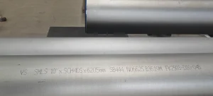 Inconel 625 And 718 - Pipe - VS SMLS 10'' x SCH40S x 6205mm SB444 N06625 B3619M FK2503-D10-045