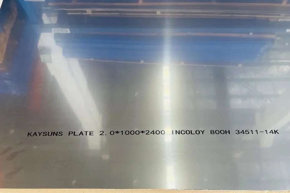Inconel 800H Plate in Stock