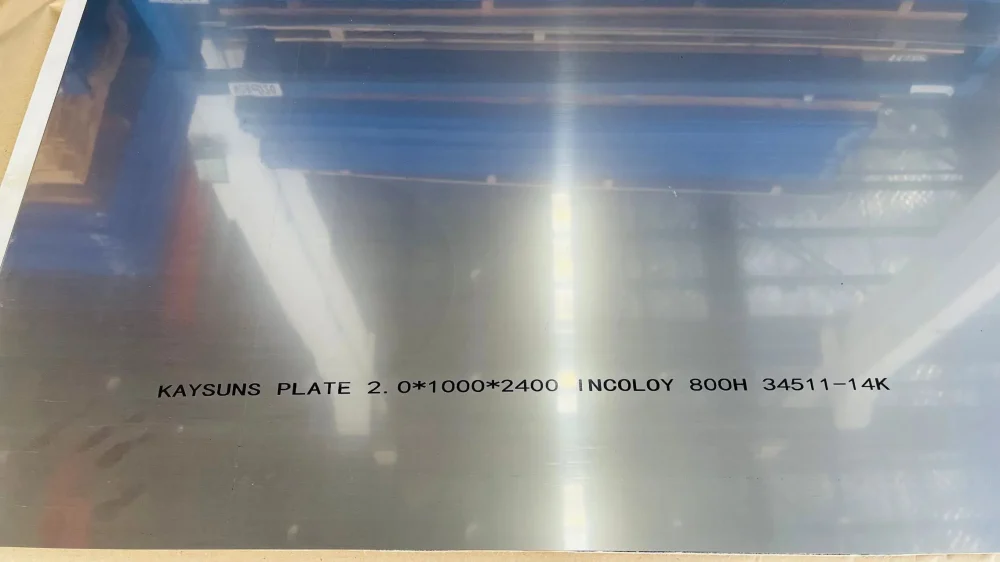 Inconel 800H Plate in Stock