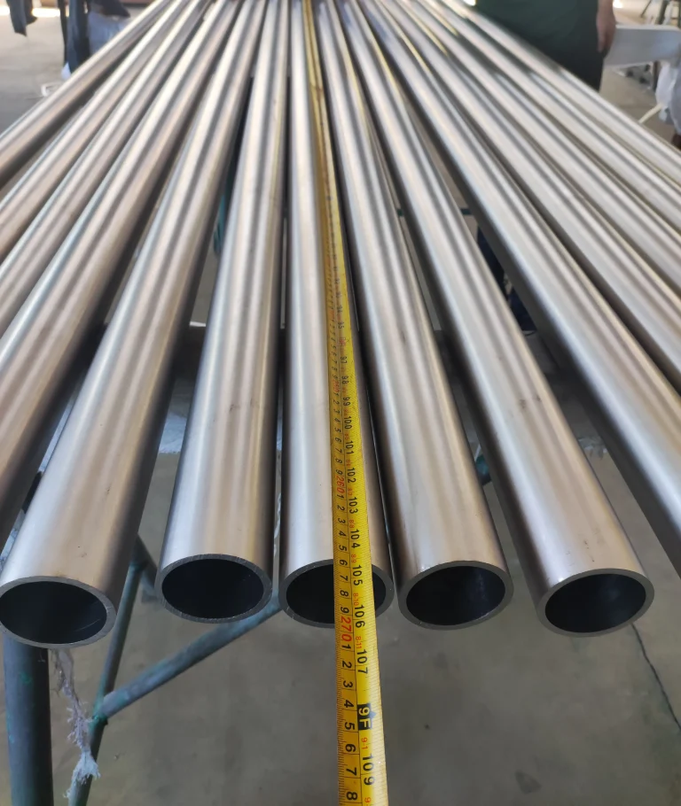 Measuring the Length of Titanium Pipes
